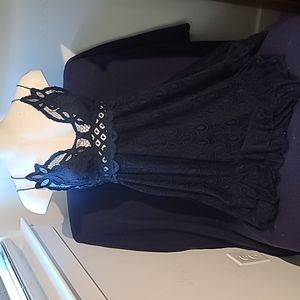 Free People crochet strappy dress